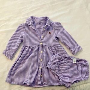 Ralph Lauren Dress w/Bloomers 12M